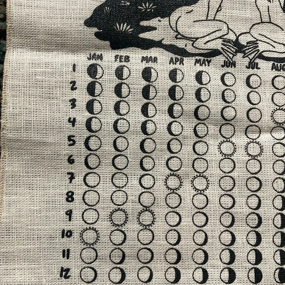 2020 Hanging Lunar Calendar